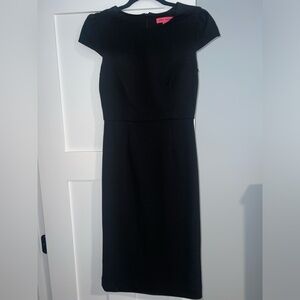 black betsy johnson dress- worn once - size 0
